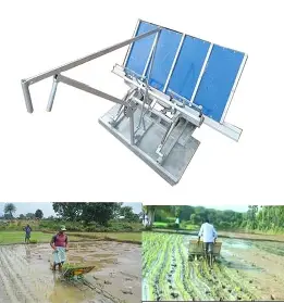 6-Row Engine-Type Paddy Transplanter – Petrol Powered Precision Farming