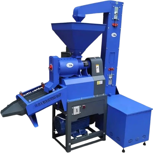 heavy duty rice mill capacity with 10hp motor1000kg/hr