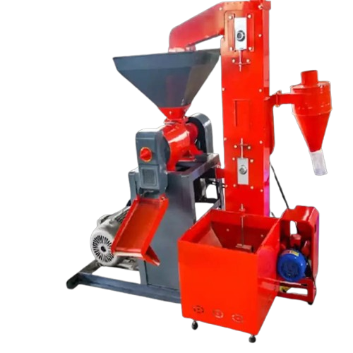 Heavy Duty Mini Rice Mill capacity without Motor 1000kg/hr
